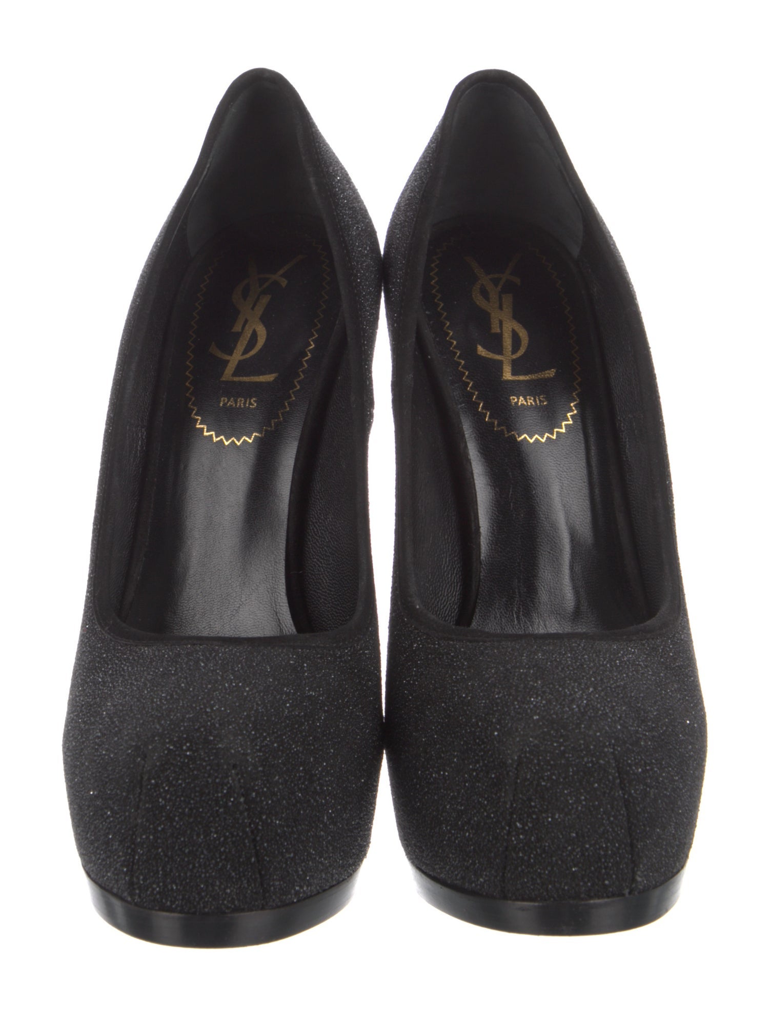 Yves Saint Laurent Glitter Pumps